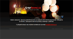 Desktop Screenshot of brnolevne.cz